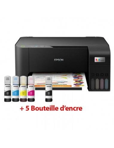 Imprimante EPSON ECOTANK L3210 à Réservoir Intégré 3En1 Couleur