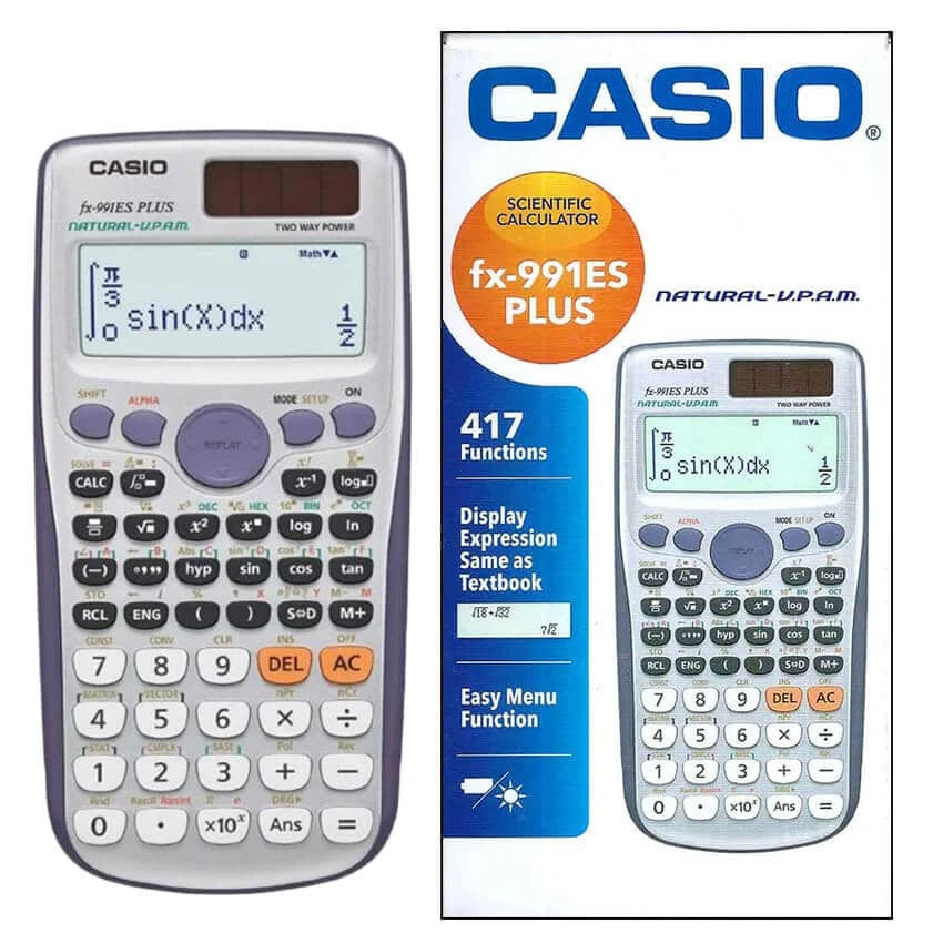 Calculatrice Scientifique Casio fx-991ES PLUS